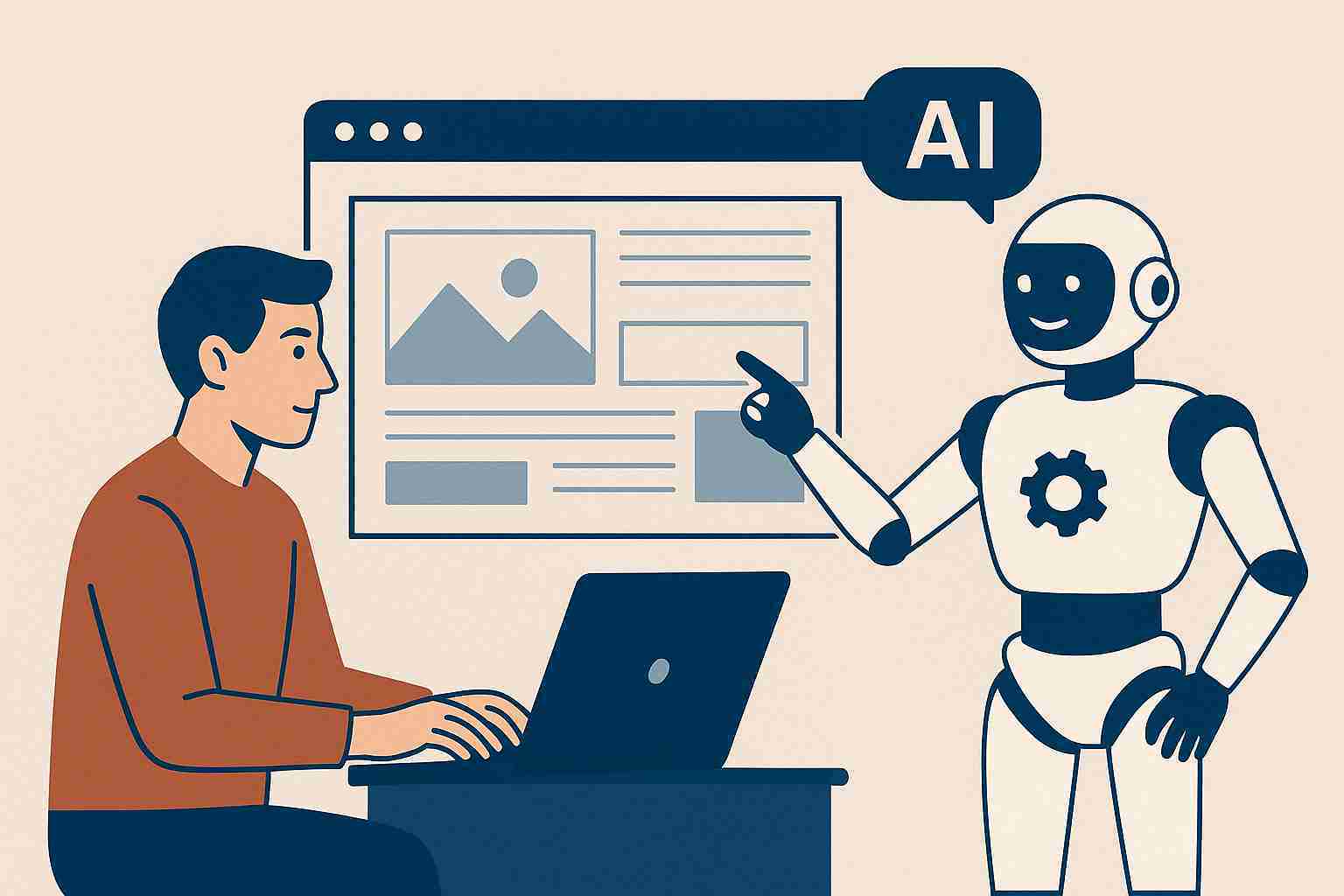 Will AI Replace Web Designers or Empower Them? A Look into the Future