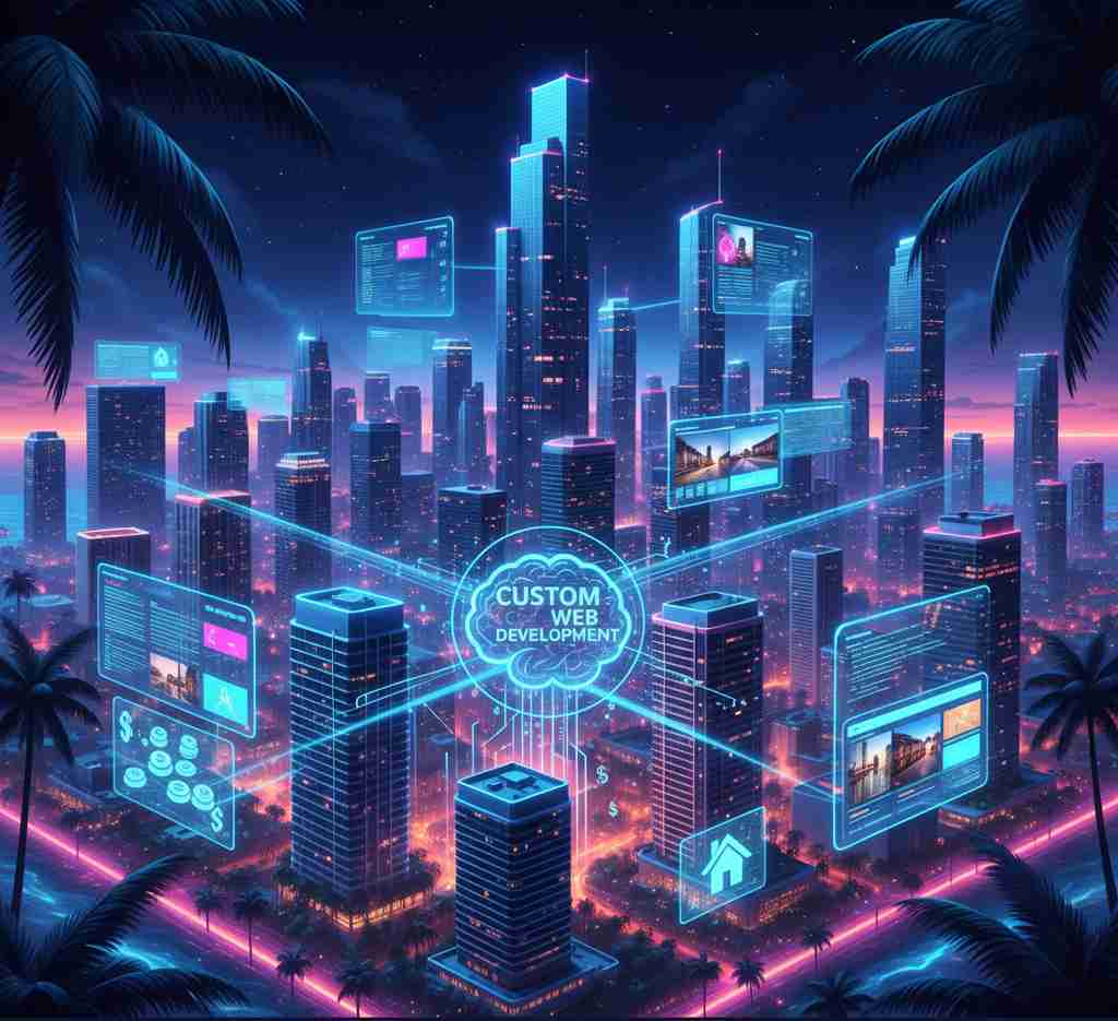 How Miami's Booming Real Estate Market is Fueling Demand for Custom Web Development