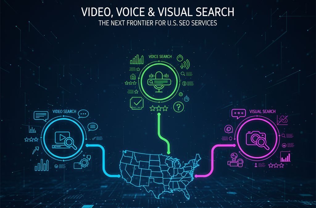 Video, Voice & Visual Search: The Next Frontier for U.S. SEO Services