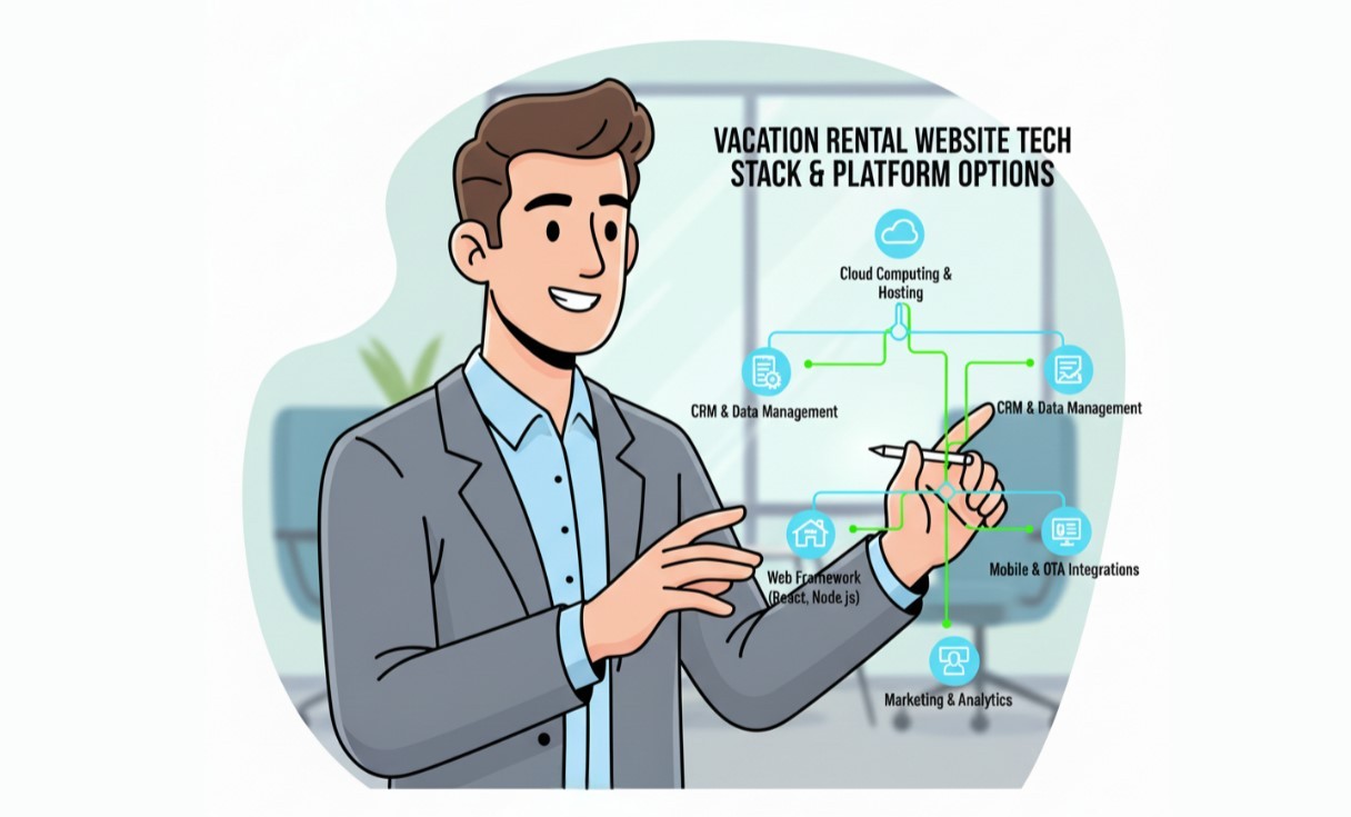 Choosing the Right Tech Stack and Platform for Your Vacation Rental Website