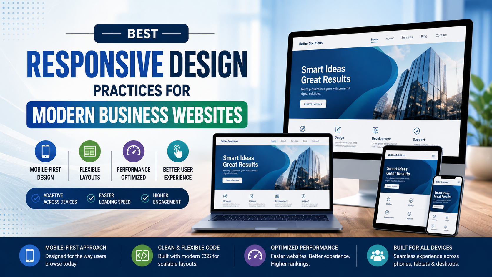 Best Responsive Design Practices for Modern Business Websites