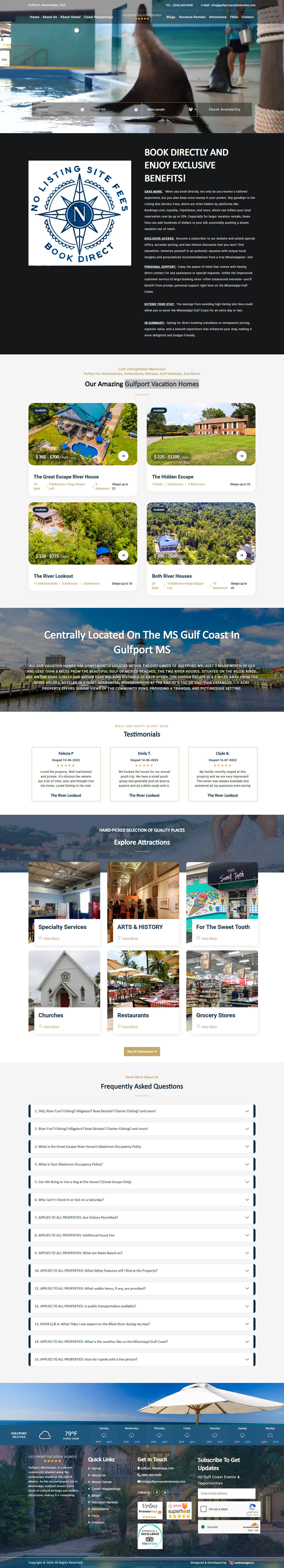 Gulfport Vacation Homes